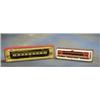 Image 1 : An Rivarossi model of an Orient Express Pullman Car together with a Bemo model of BVQ Zermatt-Bah...