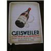 Image 1 : A French wine poster for Geisweiler Grand Vin Reserve 1919-1921 by Dam Studio 58" x 43" £50-75...