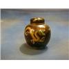 Image 1 : A cloisonne enamelled baluster shaped ginger jar and cover decorated a dragon 8" £120-180...