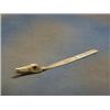 Image 1 : A silver plated newspaper opener, the handle in the form of a ducks head with open mouth and hard...