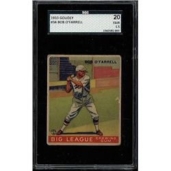 1933 Goudey Bob O'Farrell #34 SGC 1.5 (20 Fair)