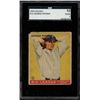 Image 1 : 1933 Goudey #12 Geo Pipgras SGC 1 (10 Poor)
