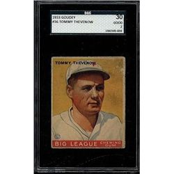 1933 Goudey #36 Tommy Thevenow SGC 2 (30 Good)