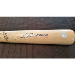 Ted Williams Signed Bat Certified by GFA