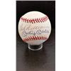 Image 1 : Ted Williams and Mickey Mantle Signed Official Bart