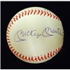 Image 2 : Sandy Koufax and Mickey Mantle Signed Baseball