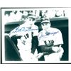 Image 1 : Ted Williams and Joe DiMaggio Signed 8 x 10 Photograph