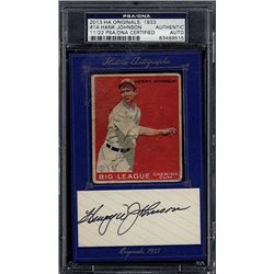 2013 HA Originals, 1933 Goudey #13 Hank Johnson 11/12