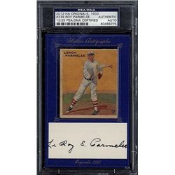 2013 HA Originals, 1933 Goudey #239 Roy Parmalee 15/25