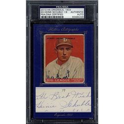 2013 HA Originals, 1933 Goudey #4 Heine Schuble 1/9