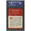 Image 2 : 1963 Fleer #43 Don Floyd Card PSA 7 40088380