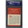 Image 2 : 1963 Fleer #75 Emil Karas Card PSA 9 (OC)