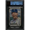 Image 1 : 1951 Bowman #1 Whitey Ford Beckett Encapsulated JSA