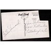 Image 2 : Elston Howard Signed Postcard Certified by JSA