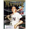 Image 1 : Mickey Mantle Signed Magazine in Blue Sharpie