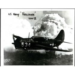 8 x 10 Type 1 Photograph of US Navy "Hell Diver" World