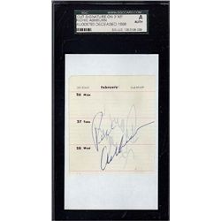 Richie Ashburn Cut Signature Certified by SGC