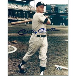 Mickey Mantle Signed 8 x 10 Photograph Certified by