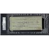 Image 1 : Mickey Cochrane Signed Punched Bank Check Certified by