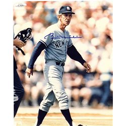 Billy Martin Signed 8 x 10 Photograph Certified by AAU