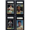 Image 1 : Lot of 4 SGC 1961 Topps Cards Zimmer, Burnside,
