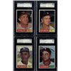 Image 1 : Lot of 4 SGC 1961 Topps Cards Gilliam, Kluszewski,