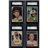 Image 1 : Lot of 4 SGC 1961 Topps Cards Miller, Grba, Nicholson,