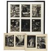 Image 1 : Ray Bradbury Personally Owned Lot of 10 Lithographs of Greek Mythological Figures by Joseph Mugnaini