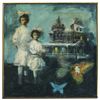 Image 1 : Ray Bradbury Personally Owned Oil Painting by Robert J. Lee