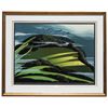 Image 1 : Ray Bradbury Personally Owned Art -- Limited Edition Landscape Silkscreen by Eyvind Earle Titled ''B