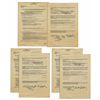 Image 1 : Ray Bradbury Lot of 3 German Tax Documents, Each Signed by Bradbury