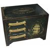 Image 1 : Ray Bradbury Personally Owned Chest of Drawers -- Fun Piece in the Style of Luggage Aboard the HMS V