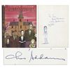 Image 1 : Rare Charles Addams Hand Drawing of Wednesday Addams -- Signed Within the First Printing of His Book