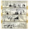 Image 1 : ''Li'l Abner'' Sunday Strip Hand-Drawn by Al Capp From 20 June 1948 -- Featuring Stubborn J. Tollive
