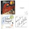 Image 1 : Beautiful, Original Artwork by Marc Chagall in His Book, ''Peintre Sous un Arbre'' Signed