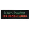 Image 1 : Red Cross Original Artwork for ''Our Greatest Mother'' Campaign