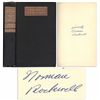 Image 1 : Norman Rockwell Signed First Edition of His Autobiography ''My Adventures as an Illustrator''