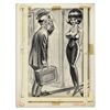 Image 1 : Signed Pencil and Ink Illustration Drawn by Comic Book Artist Bill Ward -- Originally Drawn for the 