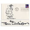 Image 1 : Tom Wilson Cover Signed -- Cartoonist Adds Sketch of His ''Ziggy'' Character