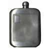 Image 1 : Marlene Dietrich Personally Owned Pewter Flask -- With Monogram ''D''