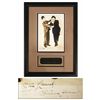 Image 1 : Unusual Laurel & Hardy Signed 7'' x 10'' Photo -- With PSA/DNA COA