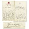 Image 1 : King George V Autograph Letter Signed