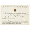 Image 1 : Queen Victoria Diamond Jubilee Invitation From 1897