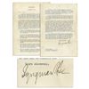 Image 1 : South Korean President Syngman Rhee Typed Letter Signed in 1954 -- ''...We should deal with communis