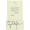 Image 1 : President Lyndon B. Johnson 1965 Typed Letter Signed as President