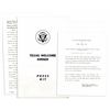 Image 1 : Press Kit & Insider Memo From the Austin Dinner Welcoming JFK to Texas the Night of His Assassinatio