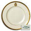 Image 1 : Presidential Travel China Plate by Syracuse -- Likely Used on Presidential Rail Car ''Ferdinand Mage
