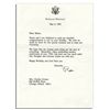 Image 1 : Ronald Reagan Typed Letter Signed -- ''Happy Birthday and God Bless You''