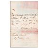 Image 1 : Charles Sumner Autograph Quote Signed From His Powerful 1860 ''Barbarism of Slavery'' Speech -- ''Th