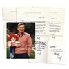 Image 1 : Hugh Hefner Signed Lot of Personal Letters & Photo -- ''...Getting older can be a bitch, but it's be